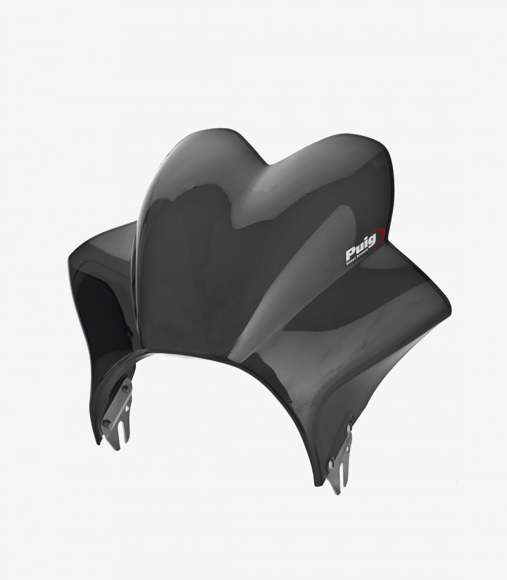 Puig Wave Windshield Dark smoked 21350F for Kawasaki Z900RS/RS SE (18-25)