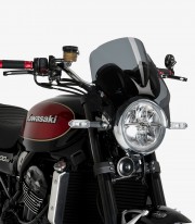 Puig Windy Windshield Dark smoked 21351F for Kawasaki Z900RS/RS SE (18-25)