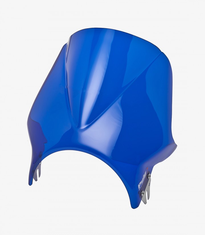 Puig Windy Windshield Blue 21351A for Kawasaki Z900RS/RS SE (18-25)
