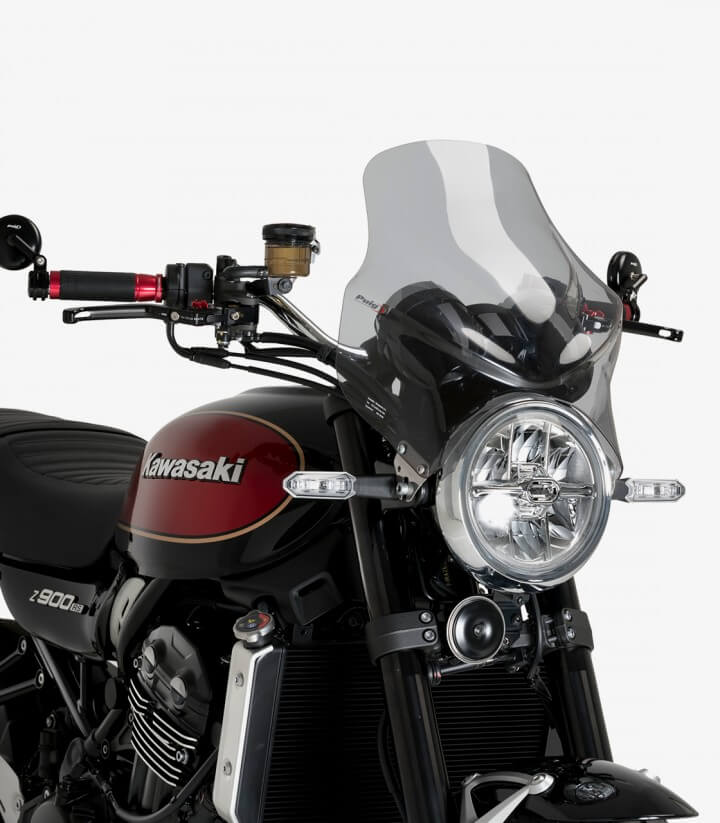 Cúpula Puig Top Ahumado oscuro 21352H para Kawasaki Z900RS/RS SE (18-25)