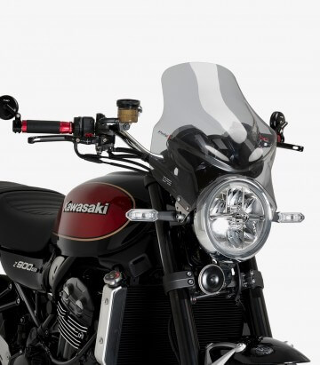 Cúpula Puig Top Ahumado oscuro 21352H para Kawasaki Z900RS/RS SE (18-25)