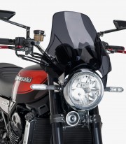 Cúpula Puig Plus Ahumado oscuro 21353F para Kawasaki Z900RS/RS SE (18-25)