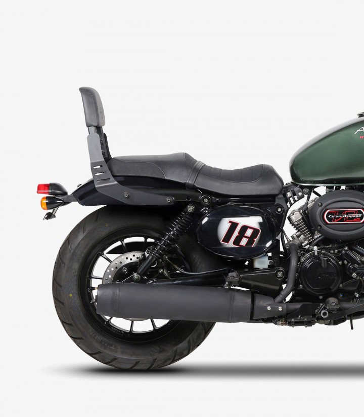 Sissybar H0GV18SN SHAD for Hyosung Bobber GV125S/300S, GV 125 Aquila