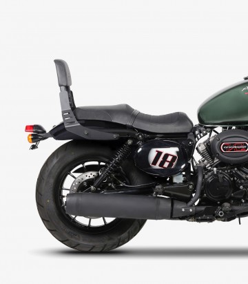 Sissybar H0GV18SN SHAD for Hyosung Bobber GV125S/300S, GV 125 Aquila