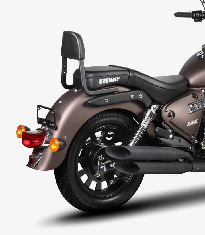 Sissybar K0SP12SN SHAD para Keeway Blackster 250, Superlight 125