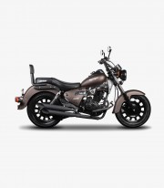 Sissybar K0SP12SN SHAD para Keeway Blackster 250, Superlight 125