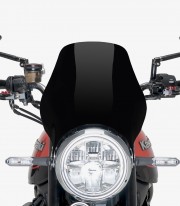 Puig Naked Windshield Black 21347N for Kawasaki Z900RS/RS SE (18-25)