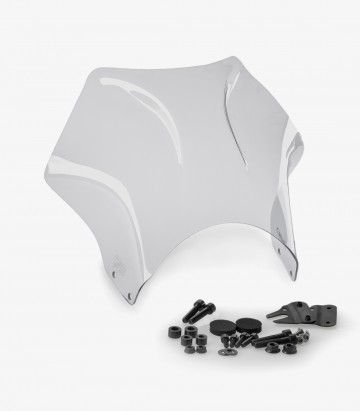 Puig Raptor Windshield Transparent 21348W for Kawasaki Z900RS/RS SE (18-25)