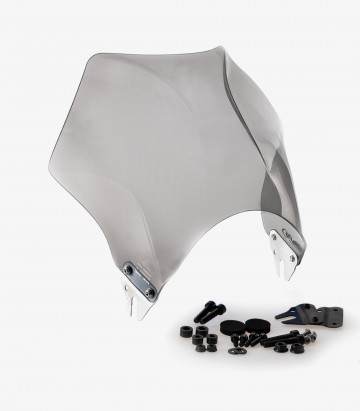 Puig Raptor Windshield Smoked 21348H for Kawasaki Z900RS/RS SE (18-25)