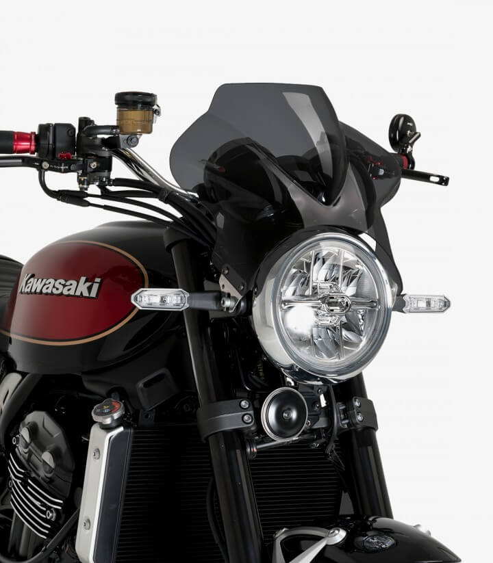 Cúpula Puig Cockpit Ahumado oscuro 21349F para Kawasaki Z900RS/RS SE (18-25)
