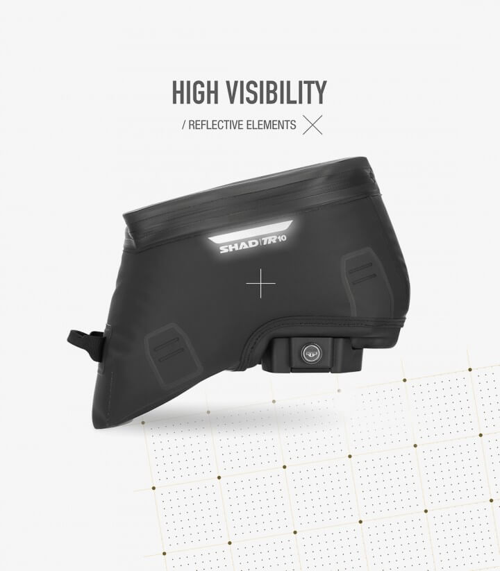 Bolsa de Depósito Impermeable SHAD Click System TR10CL