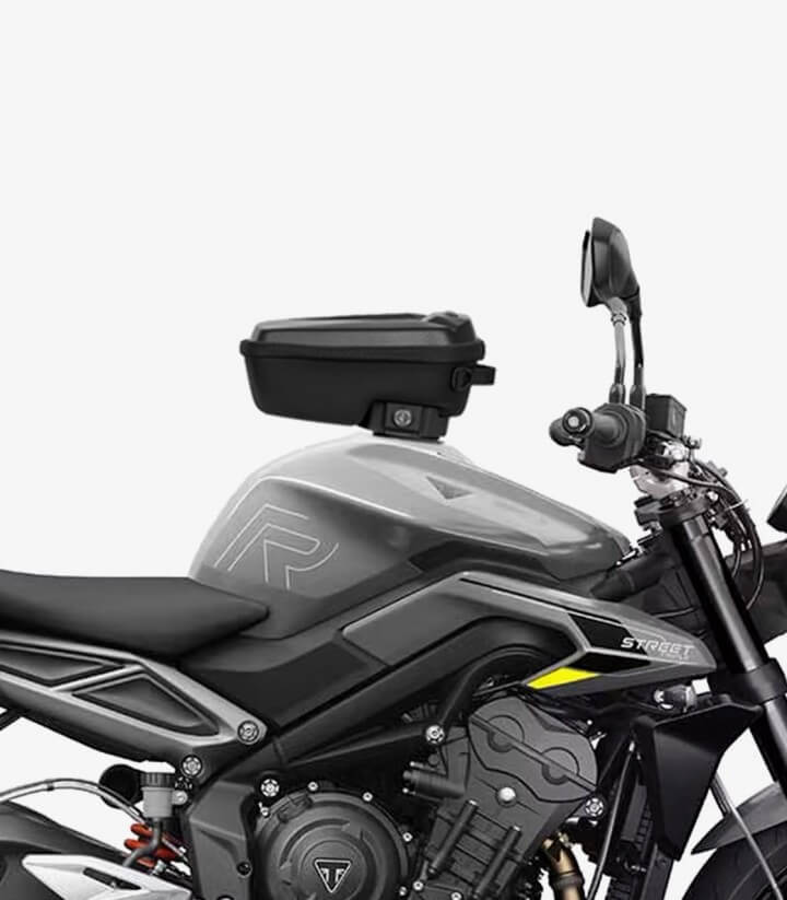 Kit fijación bolsa SHAD Click System T010CS para varios modelos de Aprilia, Triumph, Benelli y más