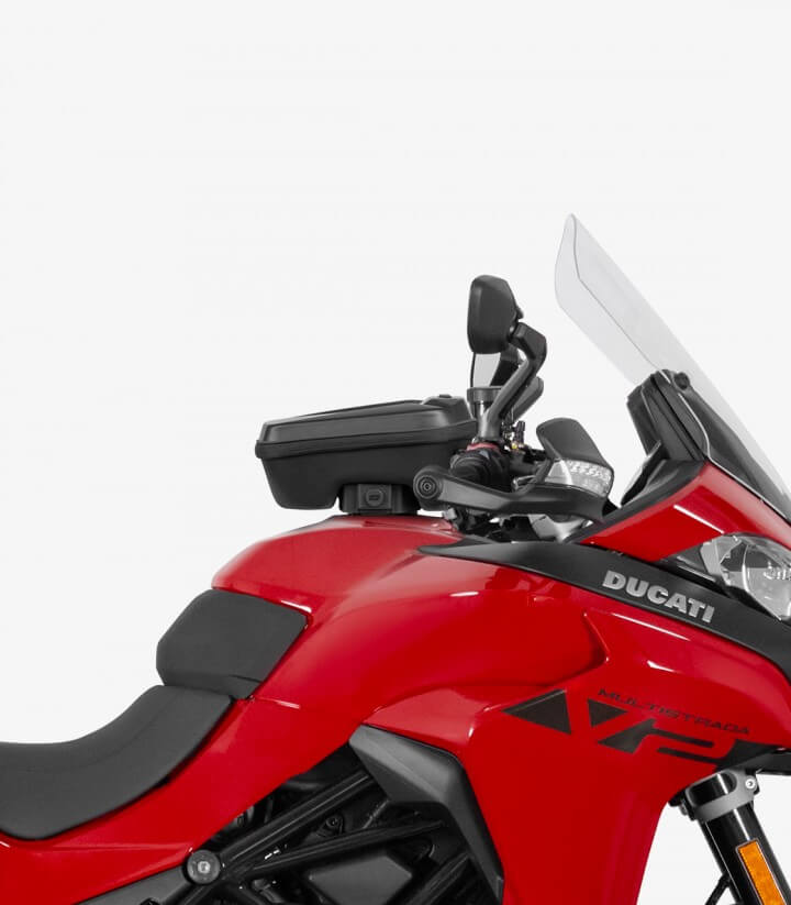 Kit fijación bolsa SHAD Click System T011CS para varios modelos de Ducati, KTM y Triumph