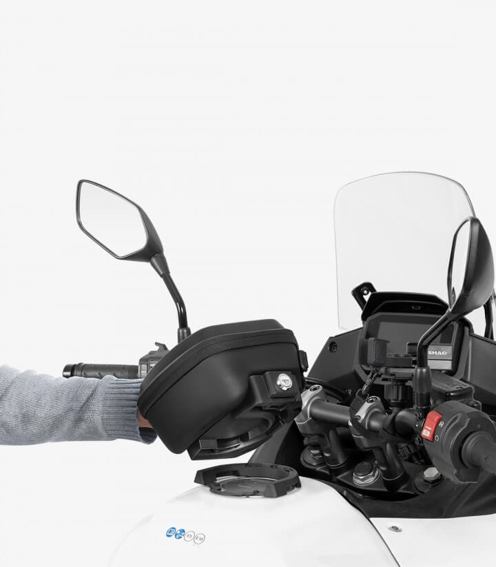 Kit fijación bolsa SHAD Click System Y010CS para varios modelos de Yamaha, Ducati, Macbor y más