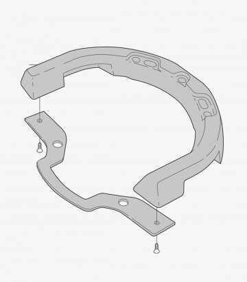 SHAD Click System Tankrucksack-Befestigungskit M011CS für Morbidelli T1002VX (24-26), T352X (25-26), T502X (25-26)