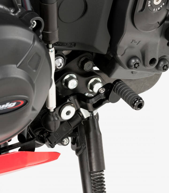 Hebel Schaltung Puig 21469N für Yamaha MT-09 (21-23), Tracer 9/GT (21-23, 25-26) in der Farbe Schwarz