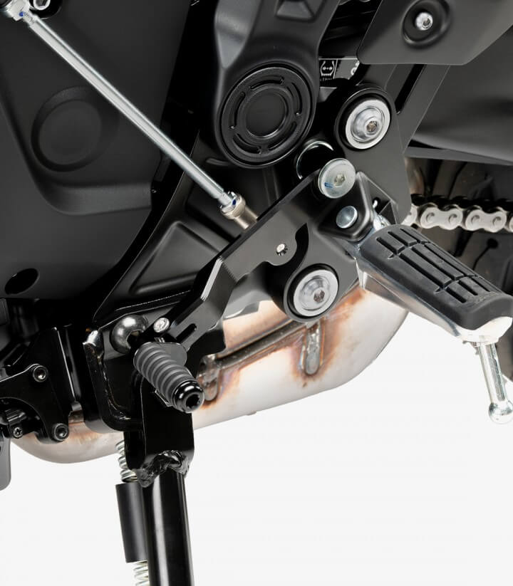 Hebel Schaltung Puig 21779N für several Yamaha models in der Farbe Schwarz