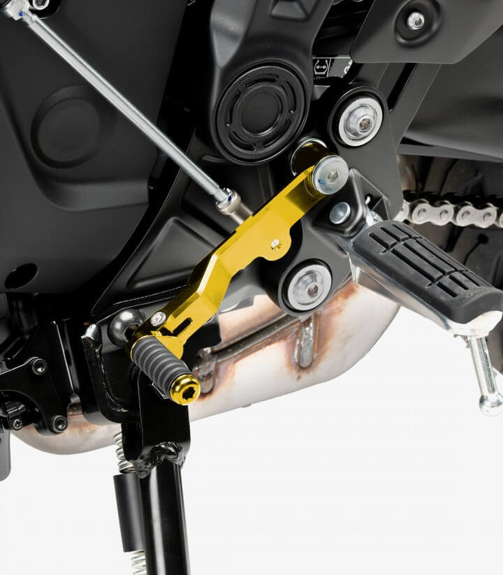 Hebel Schaltung Puig 21779O für several Yamaha models in der Farbe Gold