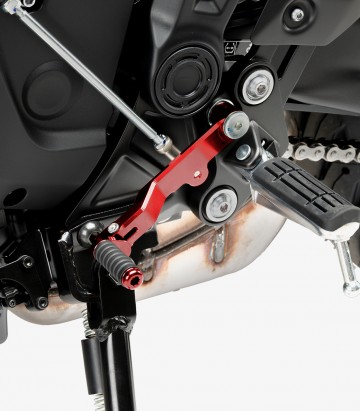 Puig Gear Lever 21779R for Yamaha Tracer 7/GT, MT-07 / Pure / Y-AMT (21-25) in Red