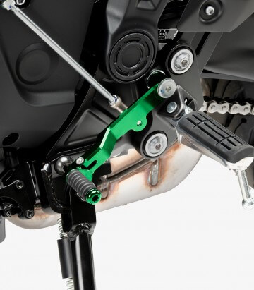 Hebel Schaltung Puig 21779V für several Yamaha models in der Farbe Grün