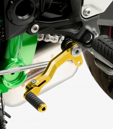 Hebel Schaltung Puig 22125O für Kawasaki Z900 (17-26) in der Farbe Gold