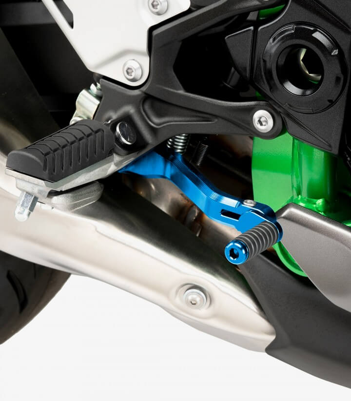 Hebel Bremse Puig 22124A für Kawasaki Z900 (17-26) in der Farbe Blau