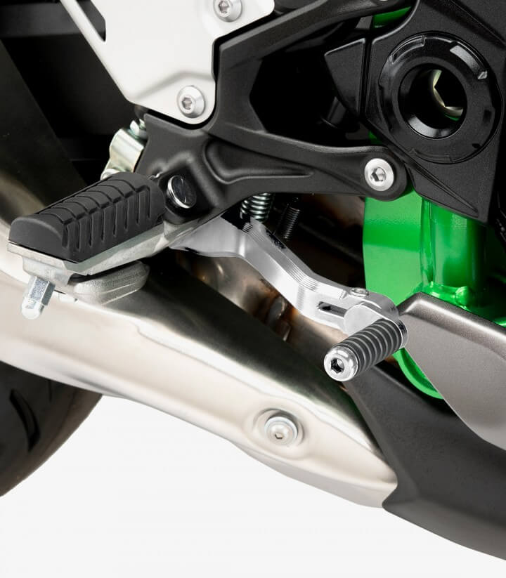 Palanca Freno Puig 22124P para Kawasaki Z900 (23-25) / Z900SE (25) color Plata