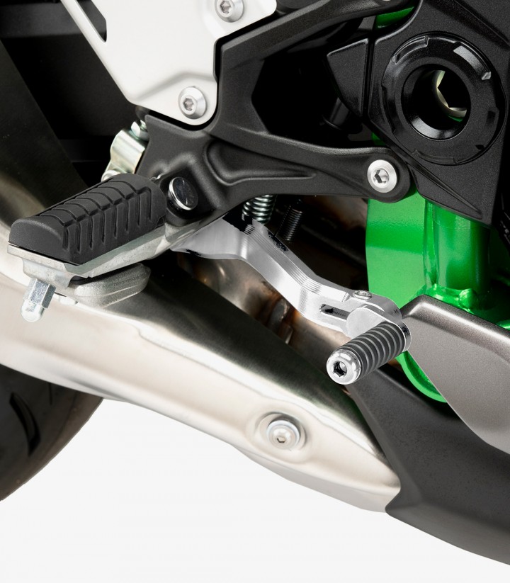 Palanca Freno Puig 22124P para Kawasaki Z900 (23-25) / Z900SE (25) color Plata