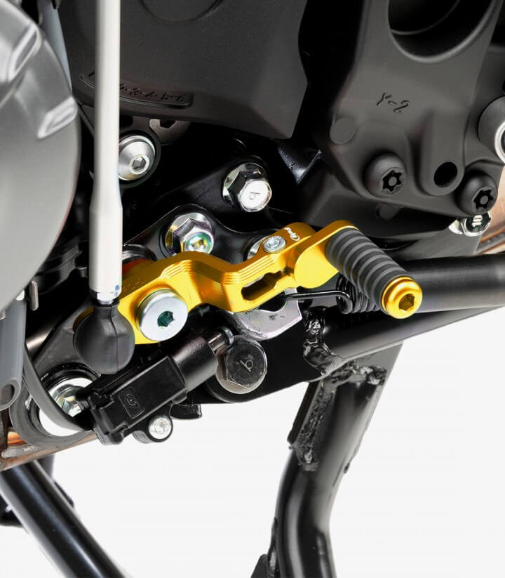 Hebel Schaltung Puig 21469O für Yamaha MT-09 (21-23), Tracer 9/GT (21-23, 25-26) in der Farbe Gold