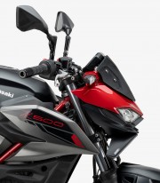 Naked frontal winglets 22190J for Kawasaki Z500 (24-25) Matt black by Puig