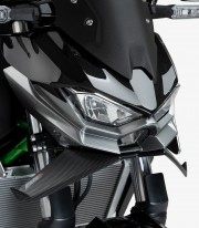 Naked frontal winglets 22190C for Kawasaki Z500 (24-25) Carbon simile by Puig