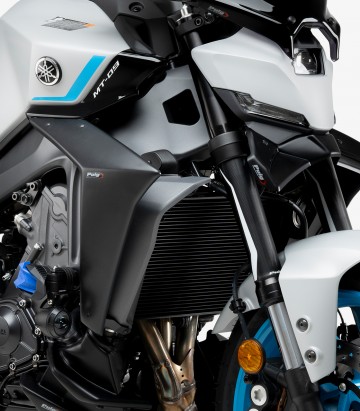 Alerones laterales Naked 22080J para Yamaha MT-09 (24-25) color Negro mate de Puig
