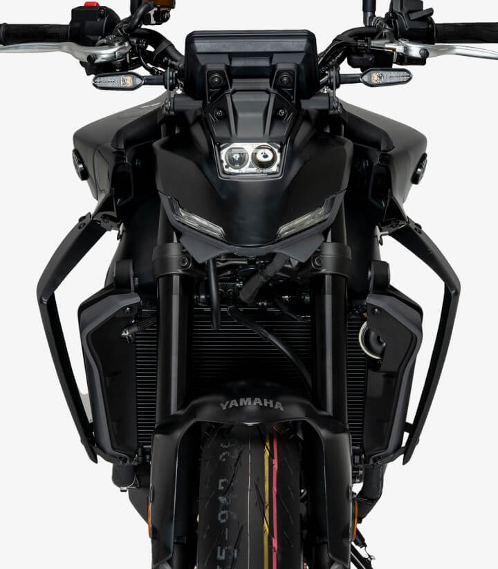 Naked side winglets 22080J for Yamaha MT-09 (24-25) Matt black by Puig