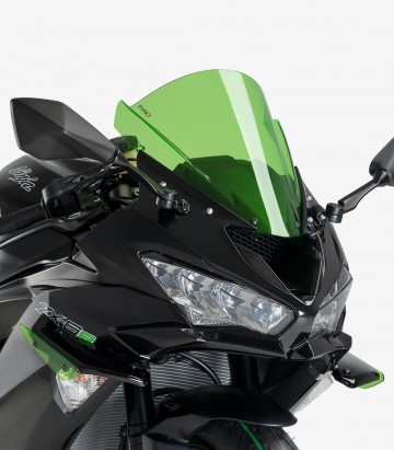Sport side winglets 3176V for Kawasaki ZX-6R Ninja (18-23) Green by Puig