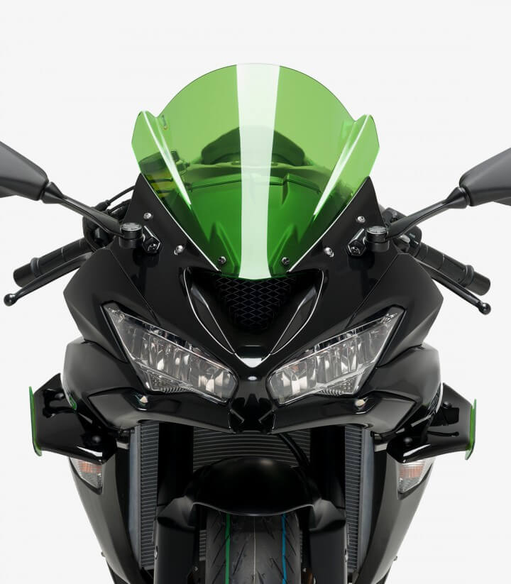 Alerones laterales Sport 3176V para Kawasaki ZX-6R Ninja (18-23) color Verde de Puig