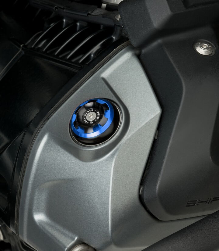 Tapón Cárter Track Puig Azul 20345A para varios modelos de BMW