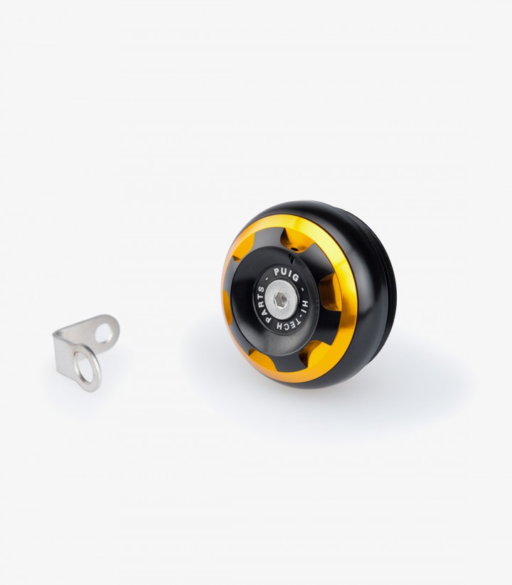 Puig Track Oil Filler Cap Golden 20345O for various BMW models