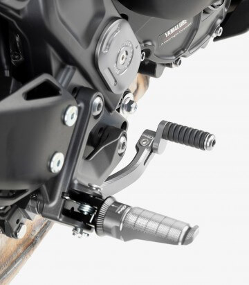 Hebel Schaltung Puig 22230P für Yamaha MT-09/SP, XSR900/GP (24-26) in der Farbe Silber