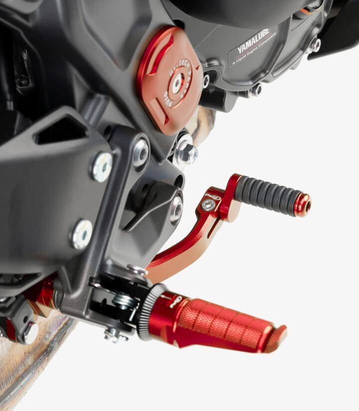 Palanca Cambio Puig 22230R para Yamaha MT-09 / SP (24-25) color Rojo