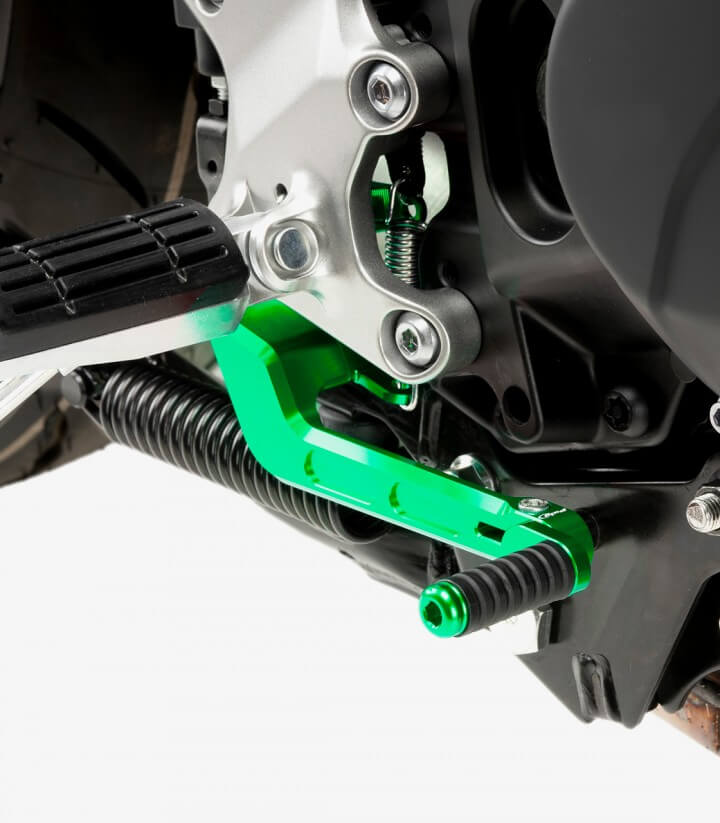Hebel Bremse Puig 21470V für Yamaha MT-09, Tracer 9/GT/GT Plus/Y-AMT in der Farbe Grün