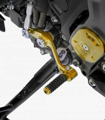 Puig Brake Lever 22215O for Yamaha MT-09 / SP / Y-AMT (24-25) in Gold