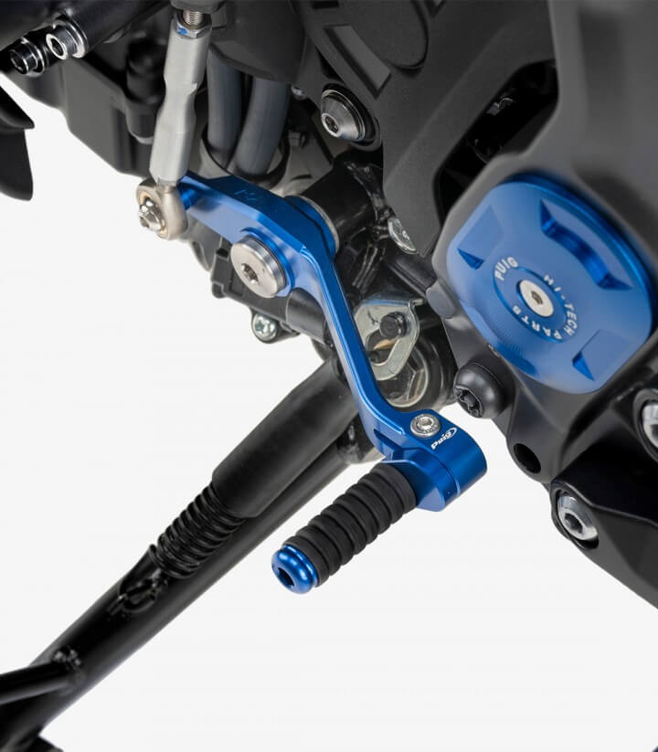 Palanca Freno Puig 22215A para Yamaha MT-09 / SP / Y-AMT (24-25) color Azul