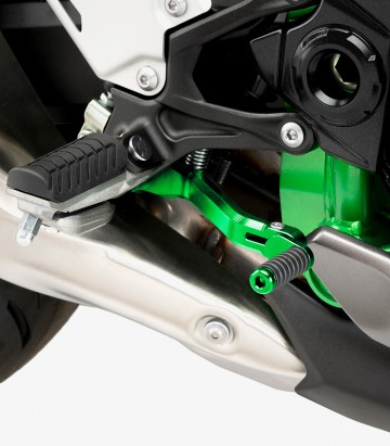 Palanca Freno Puig 22124V para Kawasaki Z900 (23-25) / Z900SE (25) color Verde