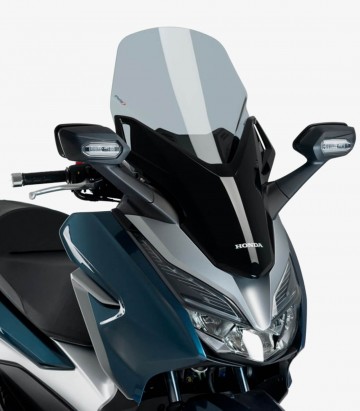 Honda Forza 125 / 300 (2015 - 2020) Puig V-Tech Line Touring Smoked Windscreen 1295H