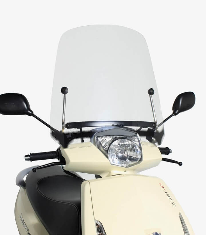 Windschild Puig Modell T.G Peugeot Vivacity 50/125/RS Klar 4676W