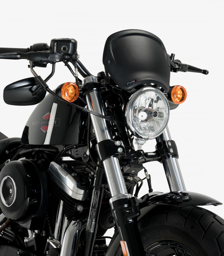 ABS Front Plate Puig 20399J Harley Davidson Sportster Forty-eight XL1200X (15-20)