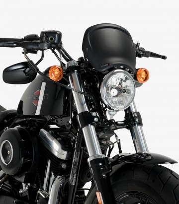 ABS Front Plate Puig 20399J Harley Davidson Sportster Forty-eight XL1200X (15-20) Matte Black
