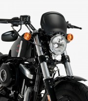 ABS Front Plate Puig 20399J Harley Davidson Sportster Forty-eight XL1200X (15-20)