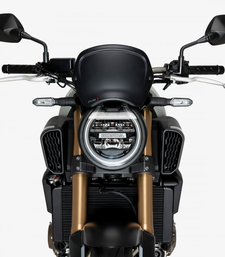 Frontplatte aus ABS Puig 22138J Honda CB650R Neo Sports Cafe (24-26) Mattschwarz
