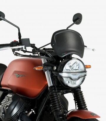 ABS Front Plate Puig 3590J Universal with fork mounting Matte Black